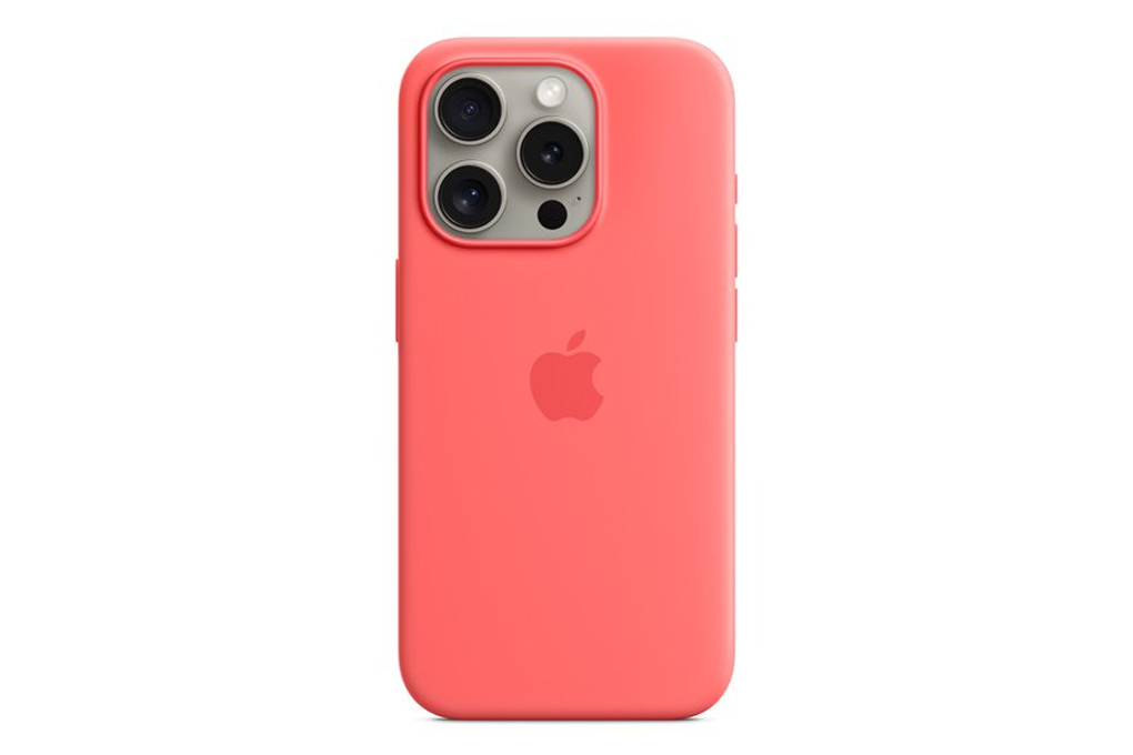 Ốp lưng Magsafe iPhone 15 Pro Silicone Apple - 8