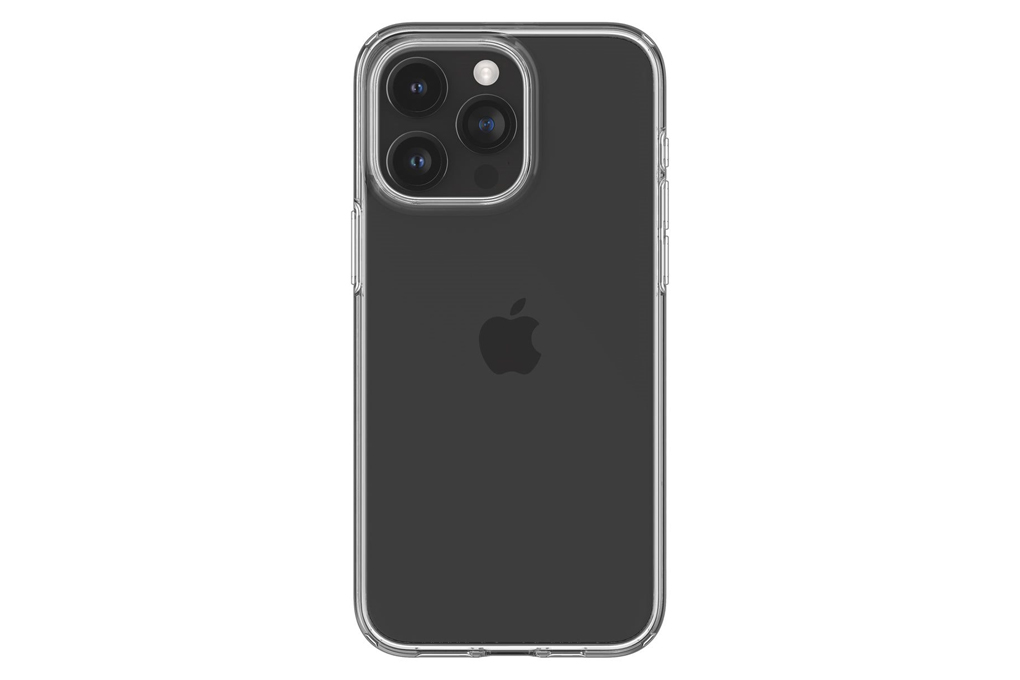Ốp lưng iPhone 15 Pro Max Nhựa dẻo TPU Spigen Liquid Crystal ACS06557 Chính hãng