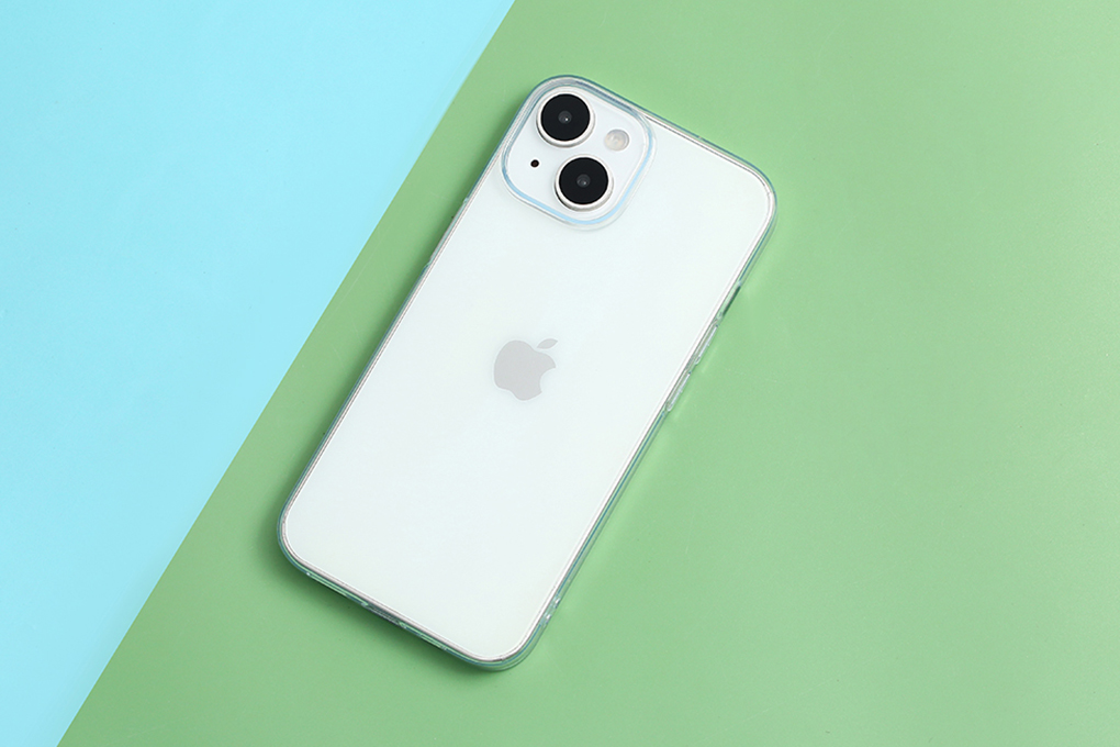 Ốp lưng iPhone 15 Nhựa dẻo TPU Mipow Ultra Thin ST15A-CR Màu Trắng