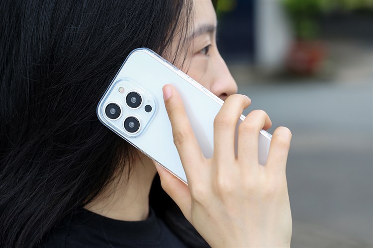 Ốp lưng iPhone 15 Pro Nhựa dẻo TPU Mipow Ultra Thin ST15C-CR Chính hãng Màu Trắng