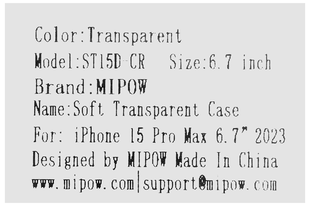 Ốp lưng iPhone 15 Pro Max Nhựa dẻo TPU Mipow Ultra Thin ST15D-CR - 11
