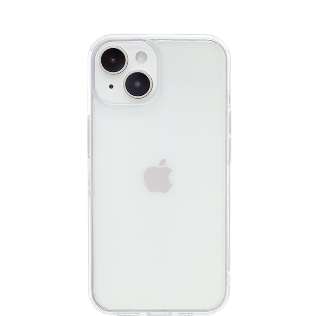 Ốp lưng cho iPhone 15 Nhựa cứng viền dẻo Mipow Tempered Glass PS15A-CR