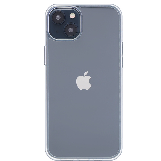 Ốp lưng cho iPhone 15 Plus Nhựa cứng viền dẻo Mipow Tempered Glass PS15B-CR