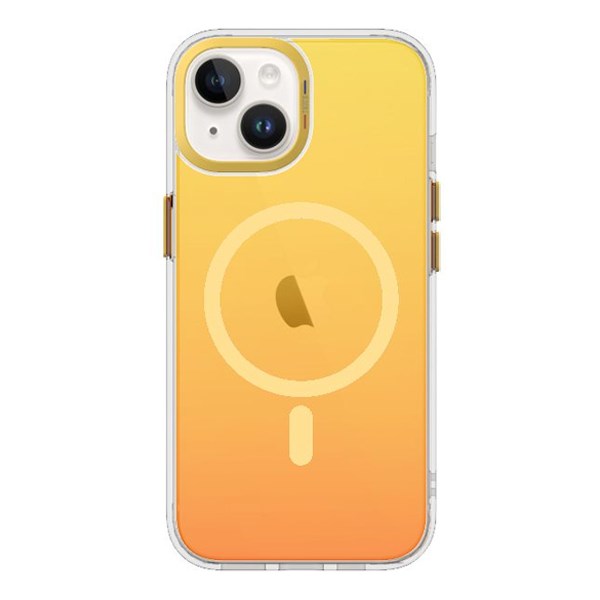 Ốp lưng Magsafe iPhone 15 Nhựa cứng viền dẻo TGVIS GRACE NEON