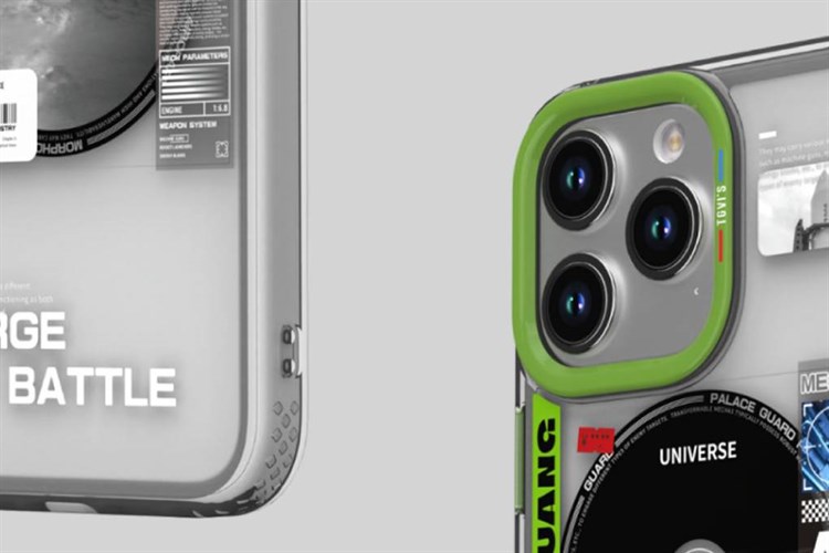 Ốp lưng MagSafe iPhone 15 Pro Max Nhựa cứng viền dẻo TGVIS SPACE EXPLORE Chính hãng Màu Xanh - Xám