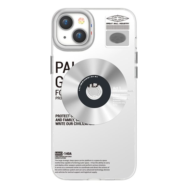 Ốp lưng Magsafe iPhone 15 Nhựa cứng viền dẻo TGVIS SPACE EXPLORE