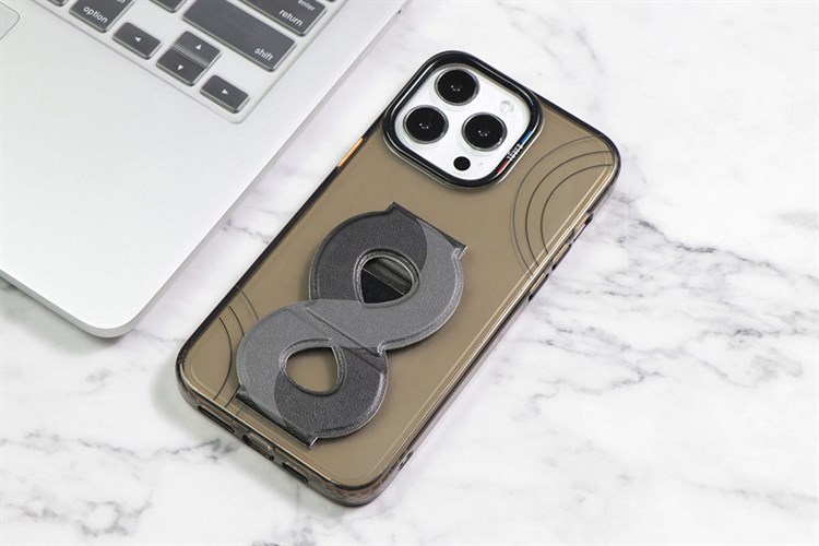 Ốp lưng iPhone 15 Pro Nhựa cứng viền dẻo TGVIS ART SERIES Chính hãng Màu Đen