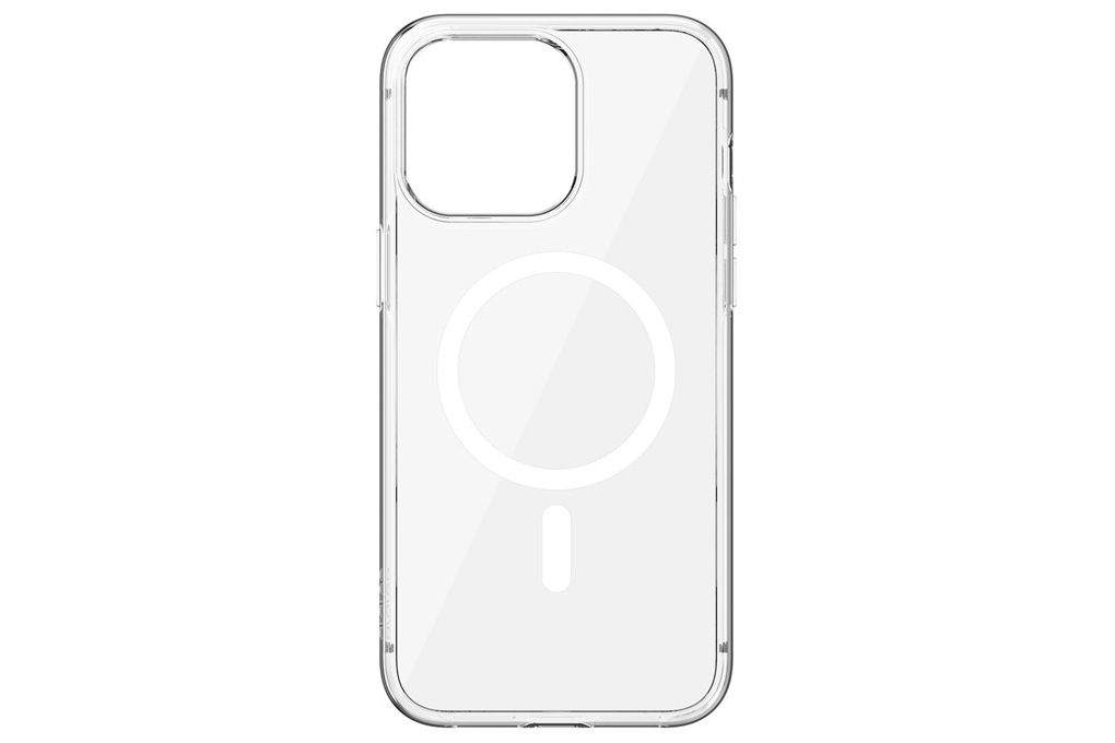 Ốp lưng MagSafe iPhone 15 Pro Nhựa cứng viền dẻo Araree Duple M Màu Trắng