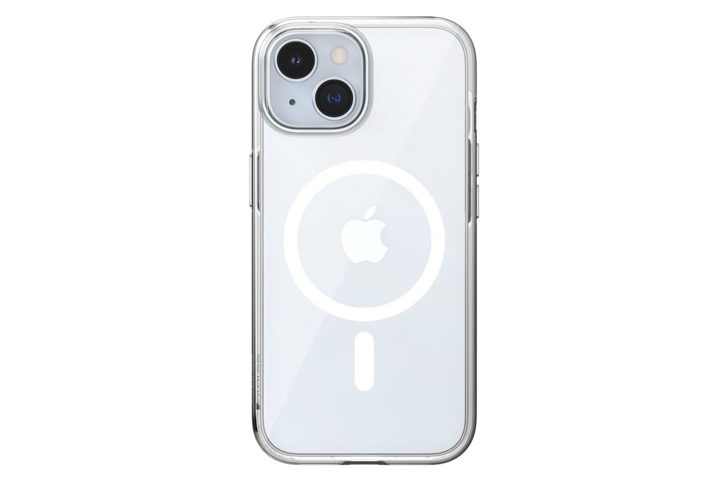 Ốp lưng MagSafe iPhone 15 Nhựa cứng viền dẻo Araree Duple M Chính hãng