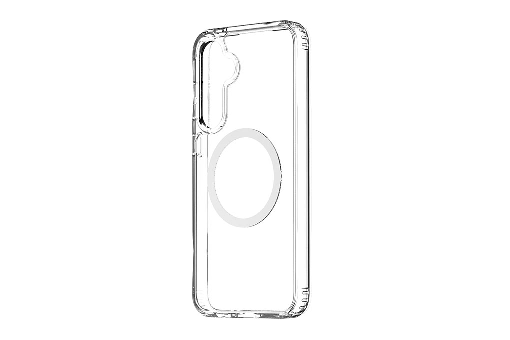 Ốp lưng MagSafe Galaxy S23 FE Nhựa cứng viền dẻo Araree Duple M Clear Chính hãng