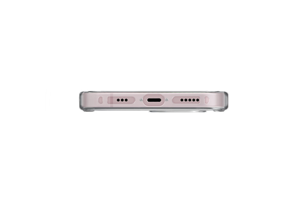 Ốp lưng MagSafe iPhone 15 Nhựa cứng viền dẻo UNIQ HYBRID MAGCLICK CHARGING LIFEPRO XTREME (AF) Màu Trắng
