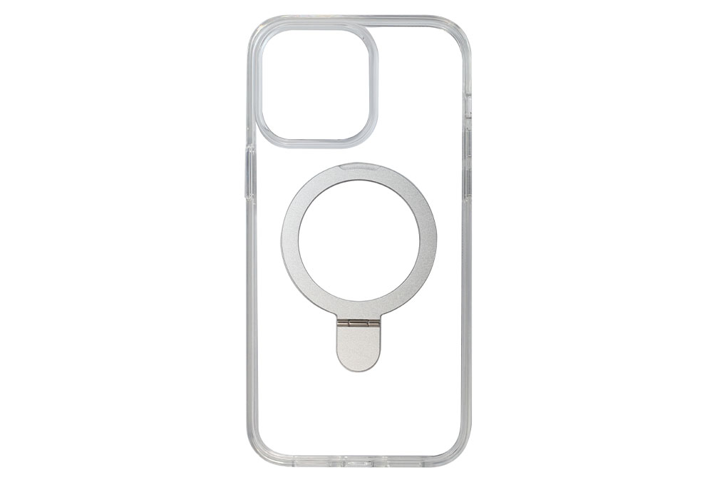 Ốp lưng MagSafe iPhone 14 Pro Max Nhựa cứng viền dẻo JM Origin Stand