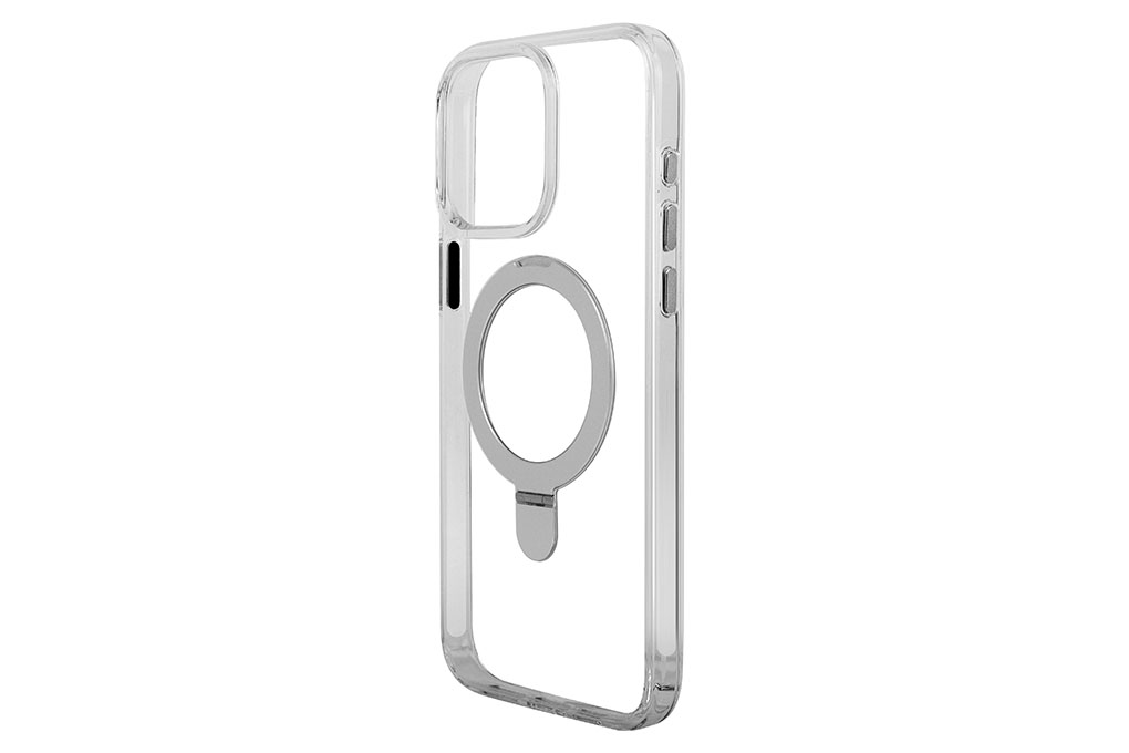 Ốp lưng MagSafe iPhone 15 Pro Max Nhựa cứng viền dẻo Jincase Stand JCS0075 - 3