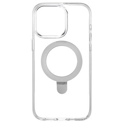 Ốp lưng MagSafe iPhone 15 Pro Max Nhựa cứng viền dẻo Jincase Stand JCS0075