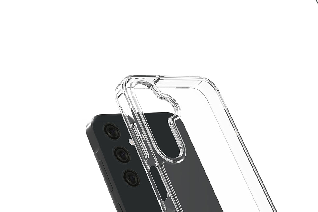 Ốp lưng Galaxy A25 Nhựa cứng viền dẻo Jincase JCS1601 Màu Trắng