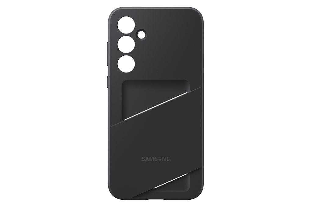 Ốp lưng Galaxy A35 Nhựa dẻo TPU có khe đựng thẻ Samsung Chính hãng Màu Đen