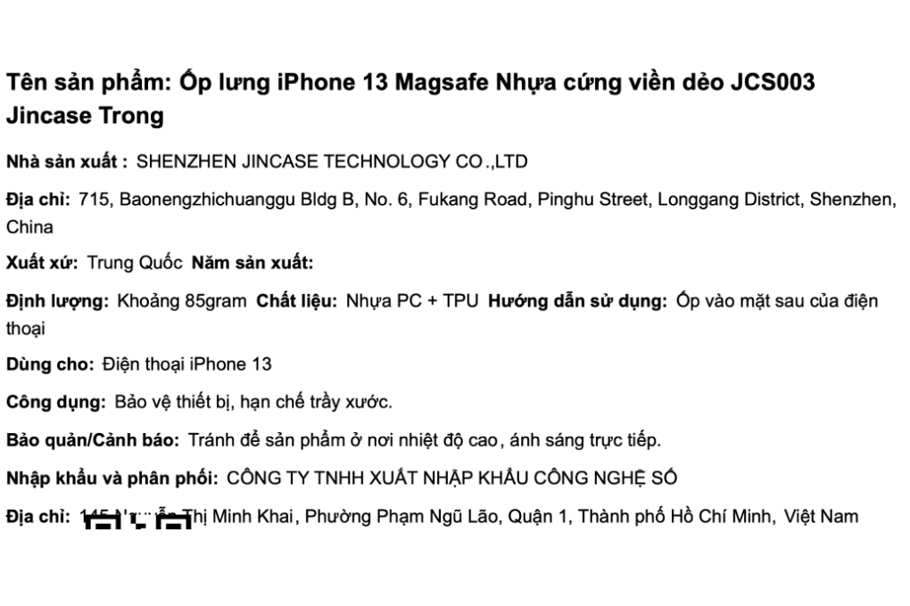 Ốp lưng Magsafe iPhone 13/iPhone 14 Nhựa cứng viền dẻo Jincase JCS003 - 4