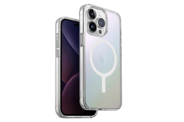 Ốp lưng MagSafe iPhone 15 Pro Nhựa cứng viền dẻo UNIQ HYBRID MAGCLICK CHARGING LIFEPRO XTREME (AF) Chính hãng Màu Màu kết hợp