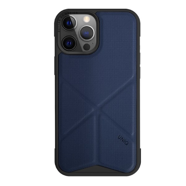 Ốp lưng iPhone 15 Pro Nhựa cứng viền dẻo PU UNIQ HYBRID MAGCLICK CHARGING TRANSFORMA