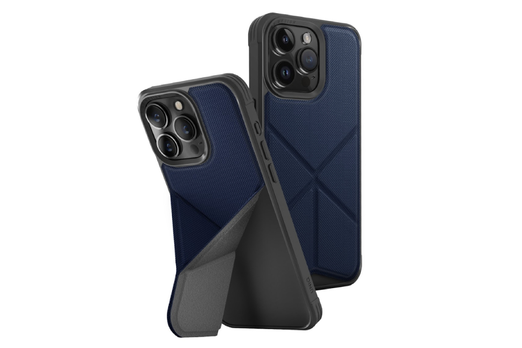 Ốp lưng iPhone 15 Pro Max Nhựa cứng viền dẻo PU UNIQ HYBRID MAGCLICK CHARGING TRANSFORMA - 2