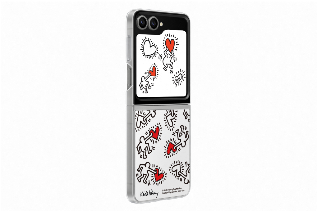 Ốp lưng Galaxy Z Flip7 FE/Flip6 Nhựa cứng Samsung Flipsuit Keith Haring Chính hãng - 3