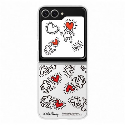 Ốp lưng Galaxy Z Flip6 Nhựa cứng Samsung Flipsuit Keith Haring Chính hãng