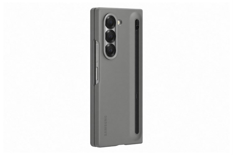 Ốp lưng Galaxy Z Fold6 nhựa cứng kèm bút S Pen Samsung Chính hãng Màu Xám