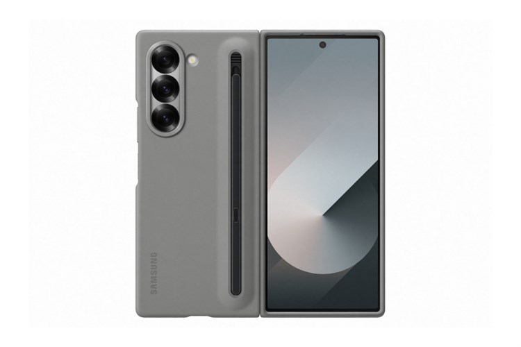 Ốp lưng Galaxy Z Fold6 nhựa cứng kèm bút S Pen Samsung Chính hãng Màu Xám