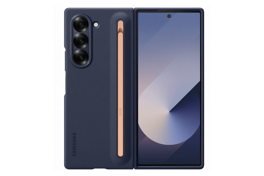 Ốp lưng Galaxy Z Fold6 nhựa cứng kèm bút S Pen Samsung Chính hãng Màu Xanh Navy