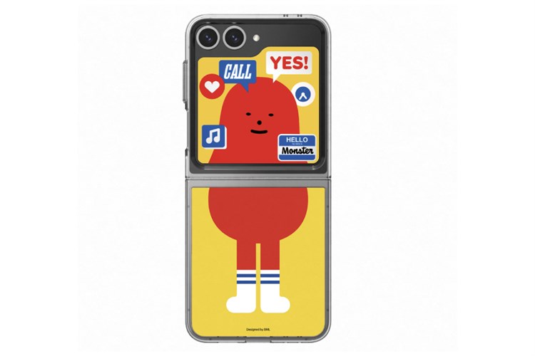 Tấm thẻ Galaxy Z Flip7 FE/ Flip6 Flipsuit Chính hãng Màu Vàng & Đỏ