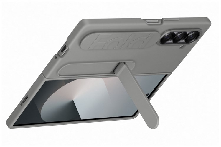 Ốp lưng Galaxy Z Fold6 nhựa cứng Samsung Chính hãng Màu Xám