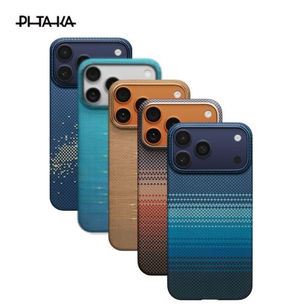 Ốp lưng MagSafe iPhone 17 Pro Max Aramid PITAKA Ultra Slim có PitaTap