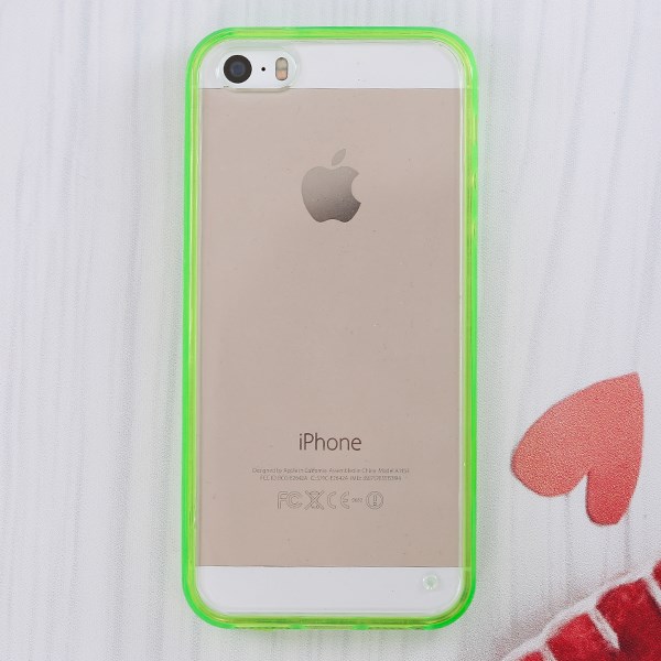 Ốp lưng iPhone 5 - 5S Nhựa trong Flat X