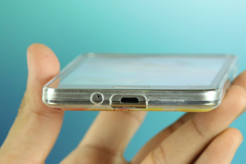 Ốp lưng Galaxy Grand Prime Nhựa dẻo mỏng Bút chì Màu Đỏ