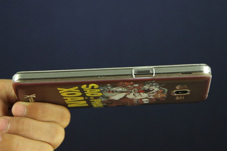 Ốp lưng Galaxy Grand Prime Nhựa in Xoắn Màu Nâu