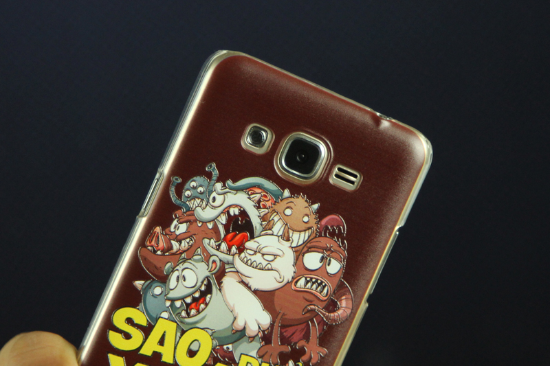 Ốp lưng Galaxy Grand Prime Nhựa in Xoắn Màu Nâu