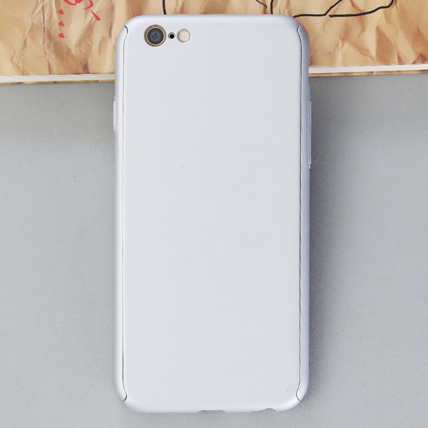 Ốp lưng iPhone 6 - 6s Nhựa cứng Matte 360 Protect OSMIA Bạc