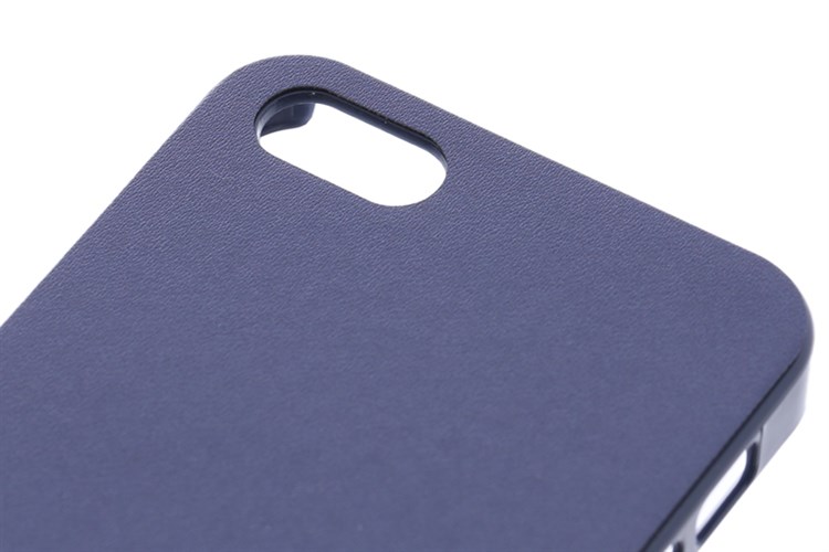 Ốp lưng iPhone 5 - 5S Nhựa PU Xmobile Xanh Navy Màu Xanh Dương
