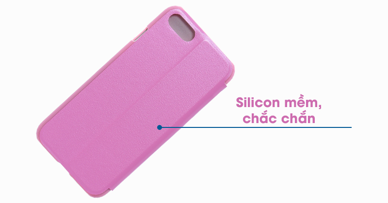 Ốp lưng iPhone 7 - iPhone 8 Nắp gập S-View Hồng Ốp lưng iPhone 7 - iPhone 8 Nắp gập S-View Hồng