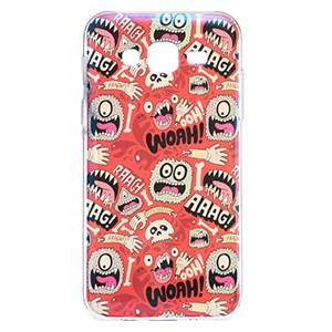 Ốp lưng Galaxy J5 Nhựa cứng Blue shining Xmobile Quái vật Cam