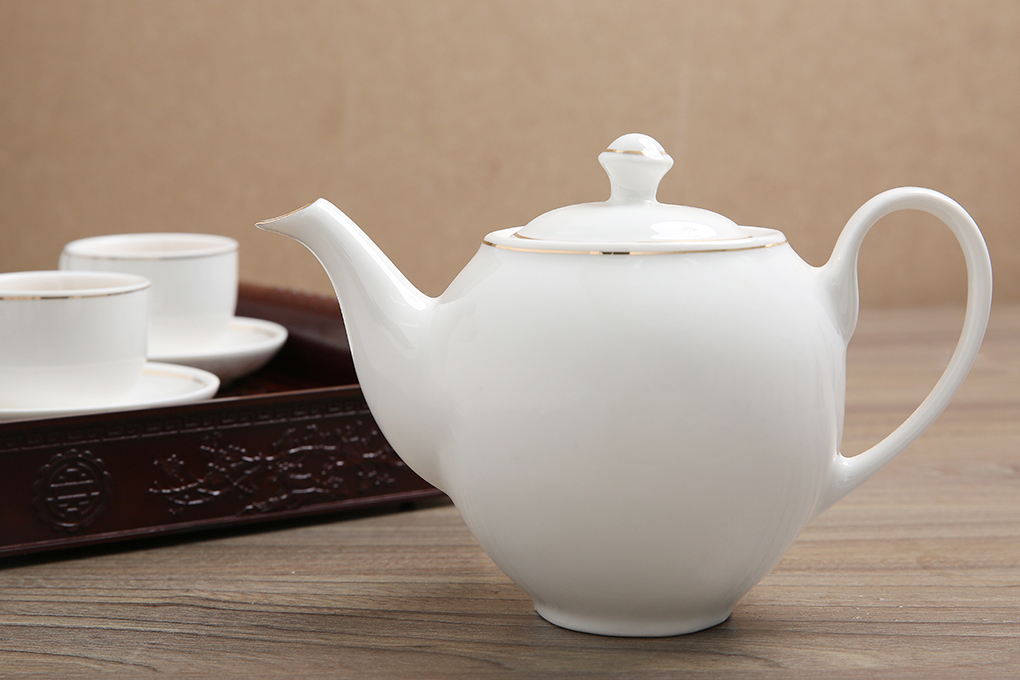 Bộ 14 món ấm trà sứ Minh Châu MC-BAT02