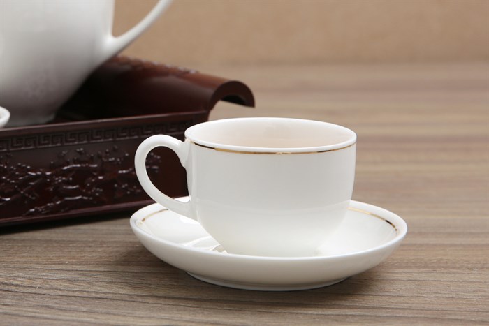 Bộ 14 món ấm trà sứ Minh Châu MC-BAT02 Màu Trắng