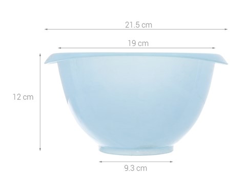 Tô salad 22 cm Đồng Tâm xanh biển