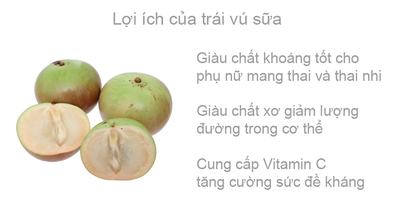 Vú sữa bơ hồng