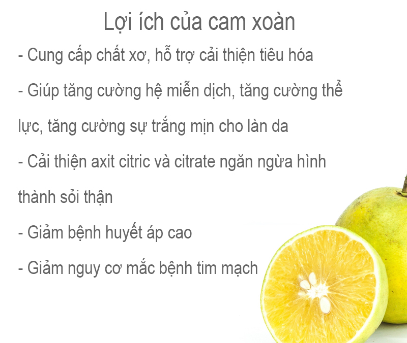 Cam Xoàn (Khoảng 6 - 8 trái/kg)