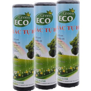 Túi rác đen tự hủy sinh học lớn 65x78cm (1kg) Opec