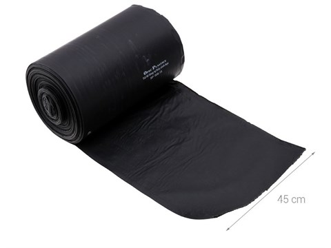 Kích thước Túi rác tự hủy sinh học Opec 3 cuộn 45 x 55cm*1kg màu đen