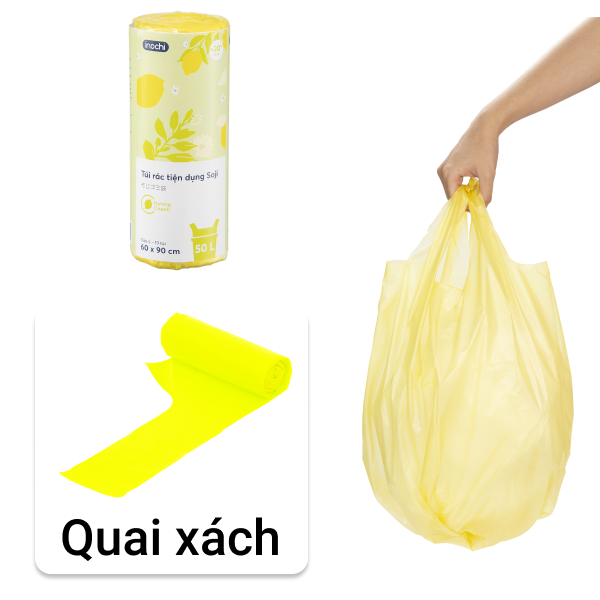Túi rác Inochi hương chanh 46x63cm giá tốt tại Bách hoá XANH