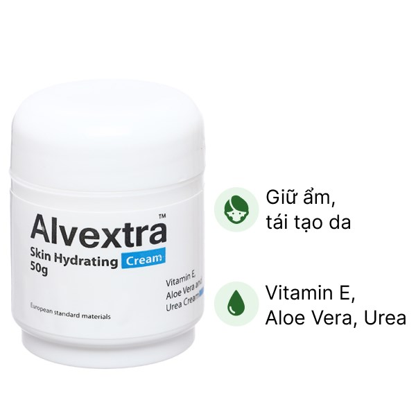 Kem Alvextra Skin Hydrating giúp giữ ẩm và tái tạo da hũ 50g [Nhà Thuốc An Khang - Chính Hãng 100%]