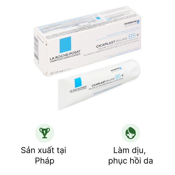 Kem dưỡng La Roche-Posay Cicaplast Baume B5+ phục hồi da